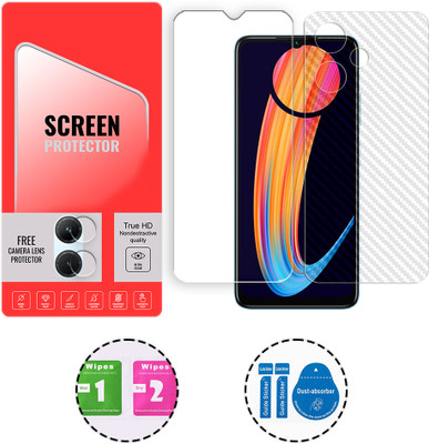 ARBAN Front and Back Tempered Glass for Infinix Hot 30i 4G (1 FREE CAMERA LENS) WITH FRONTBACK SCREEN PROTECTOR(Pack of 1)