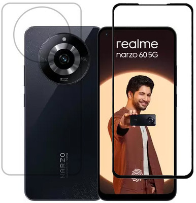 KMPERED Front and Back Tempered Glass for Realme Narzo 60 5G(Pack of 2)