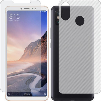 MOBART Front and Back Tempered Glass for MI MAX 3(Pack of 2)