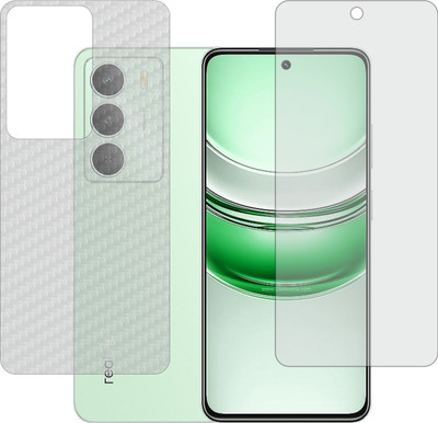 Fasheen Front and Back Tempered Glass for Realme C73 5G(Pack of 2)
