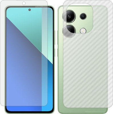 Mobling Front and Back Tempered Glass for Redmi Note 13 4G(Pack of 2)