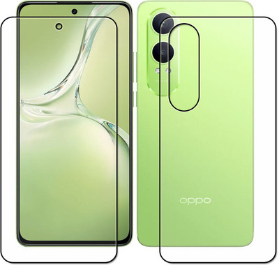 tombik Front and Back Tempered Glass for 68zg-OPPO K12x-fb(Pack of 2)