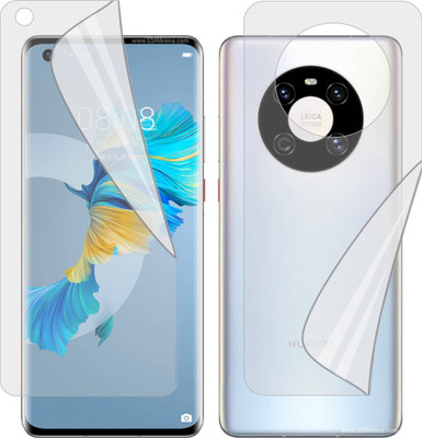 ZINGTEL Front and Back Tempered Glass for HUAWEI MATE 40E 4G (Edge To Edge TPU Full Coverage)(Pack of 1)