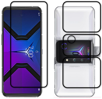 SOMTONE Front and Back Tempered Glass for LENOVO LEGION 2 PRO(Pack of 1)