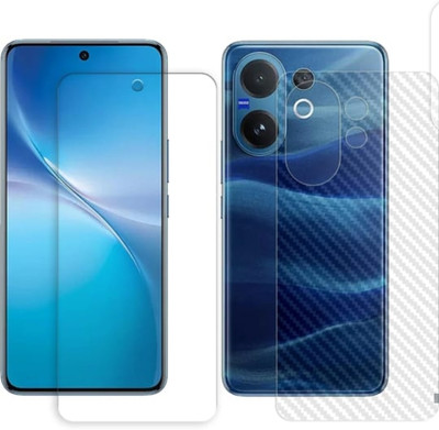 DOWRVIN Front and Back Tempered Glass for VIVO V60 5G(Pack of 2)