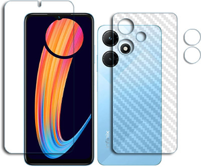 SOMTONE Front and Back Tempered Glass for Infinix Hot 30i FRONTBACK TEMPERED SCREEN GUARD(Pack of 1)