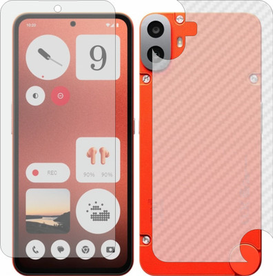 Mobling Front and Back Tempered Glass for Nothing CMF Phone 1(Pack of 2)