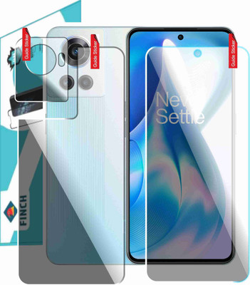 Olonga Front and Back Tempered Glass for ONEPLUS 10R 5G, ONEPLUS 10R PRIME EDITION(Pack of 3)