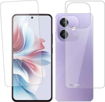 Ten To 11 Front and Back Tempered Glass for Oppo A3x 5G(Pack of 2)