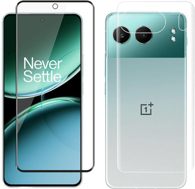4 YARDS Front and Back Tempered Glass for OnePlus Nord 4 5G (11-D)(Pack of 1)
