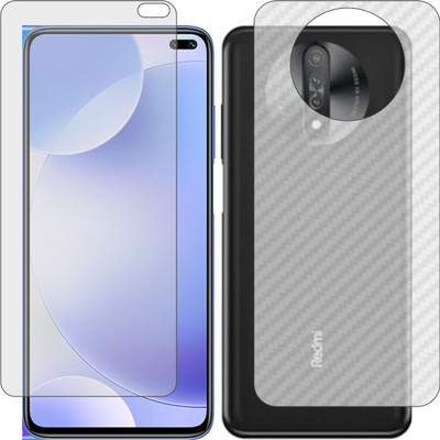 MOBART Front and Back Tempered Glass for XIAOMI REDMI K30I 5G(Pack of 2)