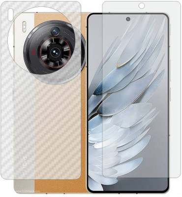 MUTAALI Front and Back Tempered Glass for ZTE nubia Z50S Pro(Pack of 1)