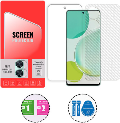 SOMTONE Front and Back Tempered Glass for Huawei nova 11i 4G (1 FREE CAMERA LENS) WITH FRONTBACK SCREEN PROTECTOR(Pack of 1)
