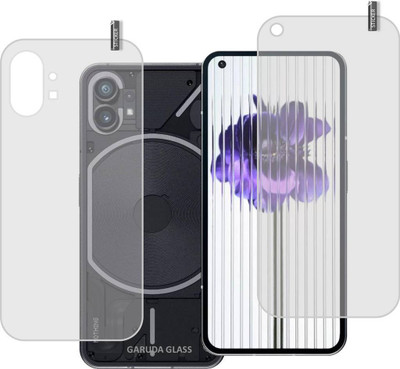 RADHYA Front and Back Tempered Glass for Nothing Phone 1 5G Front Back & Camera(Pack of 1)