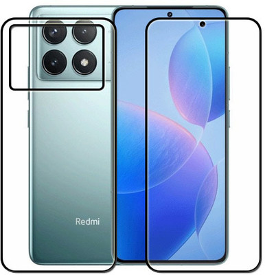 tombik Front and Back Tempered Glass for 60fs-Poco F6 pro-fb(Pack of 2)