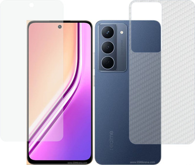 Mobling Front and Back Tempered Glass for Realme P3 X(Pack of 2)