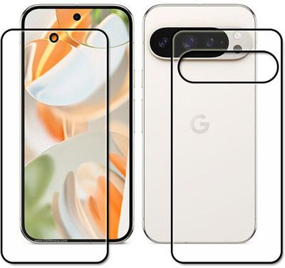 tombik Front and Back Tempered Glass for 2gq-Google Pixel 9 Pro-fb(Pack of 2)