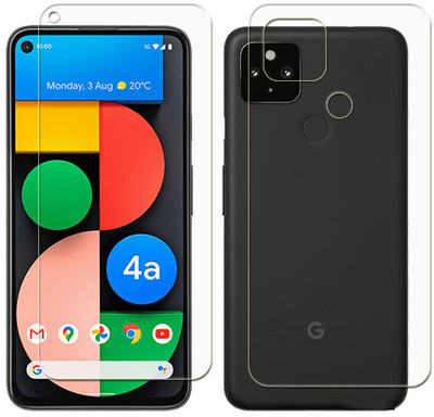 ARBAN Front and Back Tempered Glass for GOOGLE PIXEL 4A 5G Front Back Flexible Tempered Glass(Pack of 1)