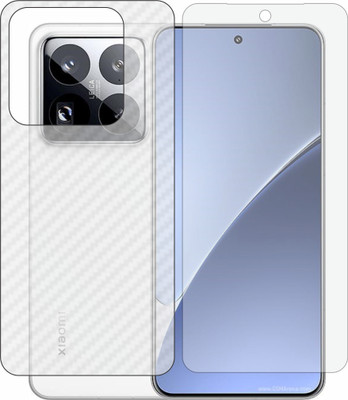 Mobling Front and Back Tempered Glass for Xiaomi 15 Pro 5G(Pack of 2)