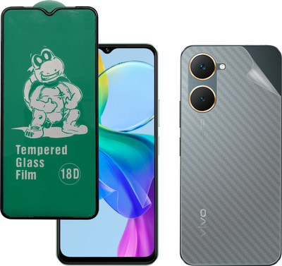 Ten To 11 Front and Back Tempered Glass for ViVO Y18(Pack of 2)