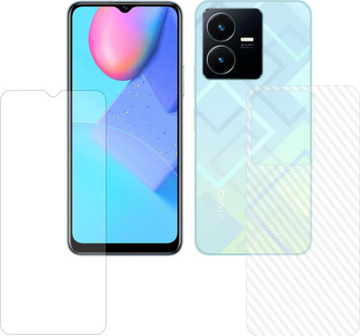 Ten To 11 Front and Back Tempered Glass for ViVO Y22(Pack of 2)