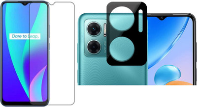 COVER CAPITAL Front and Back Tempered Glass for Redmi 11 Prime(Pack of 2)