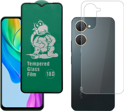 Ten To 11 Front and Back Tempered Glass for ViVO Y18e(Pack of 2)