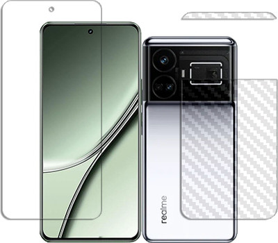 SOMTONE Front and Back Tempered Glass for Realme GT5 240W FRONT BACK SCREEN GUARD(Pack of 1)