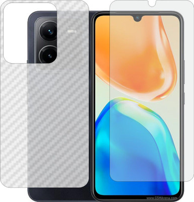 MOBART Front and Back Tempered Glass for VIVO V25e(Pack of 2)
