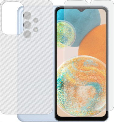 MOBART Front and Back Tempered Glass for SAMSUNG GALAXY A23 5G(Pack of 2)