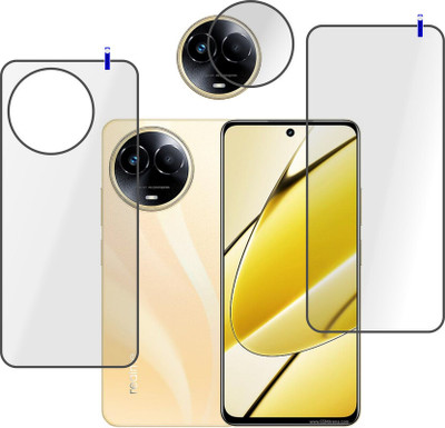 Cinzia Front and Back Tempered Glass for Realme 11 5G(Pack of 3)