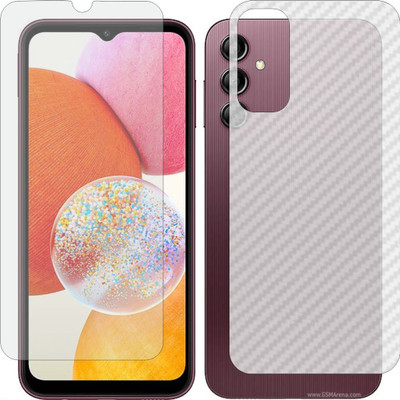 Fasheen Front and Back Tempered Glass for SAMSUNG GALAXY A14(Pack of 2)