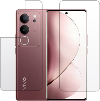 ECMERED Front and Back Tempered Glass for vivo V29 5G, Vivo V29 5G, vivo V29 Pro 5G, Vivo V29 Pro(Pack of 1)