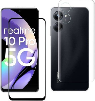 4 YARDS Front and Back Tempered Glass for Realme 10 Pro 5G (11-D)(Pack of 1)