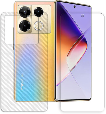 MUTAALI Front and Back Tempered Glass for Infinix Note 40 Pro+(Pack of 1)