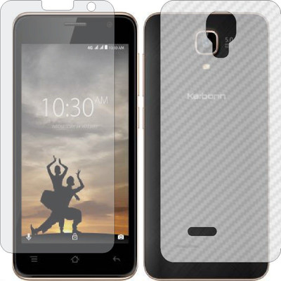 MOBART Front and Back Tempered Glass for KARBONN A9 INDIAN(Pack of 2)