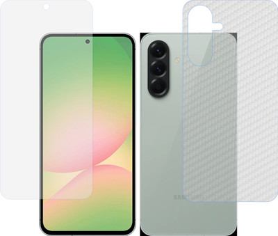 Fasheen Front and Back Tempered Glass for Samsung Galaxy A56 SMA566V(Pack of 2)