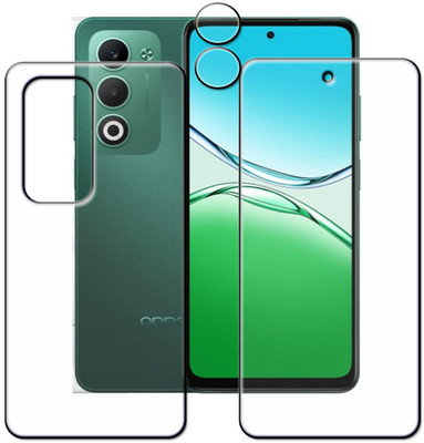 tombik Front and Back Tempered Glass for 26cf-OPPO K13x 5G-fb,lens(Pack of 3)
