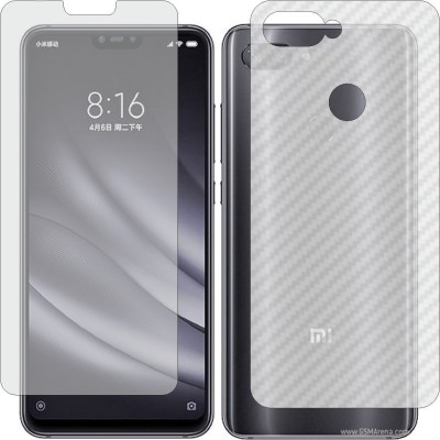 Fasheen Front and Back Tempered Glass for MI 8 LITE(Pack of 2)