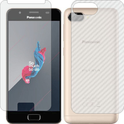 MOBART Front and Back Tempered Glass for PANASONIC ELUGA RAY 500(Pack of 2)