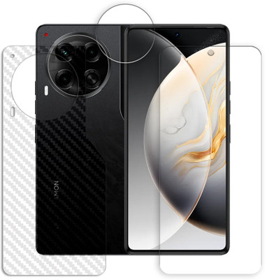 ARBAN Front and Back Tempered Glass for Tecno Camon 30 FRONTBACK AND CAMERA LENS SCREEN GUARD(Pack of 1)