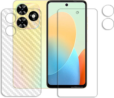 20SKY Front and Back Tempered Glass for Tecno Pop 8 5G FRONTBACK AND CAMERA LENS SCREEN GUARD(Pack of 1)