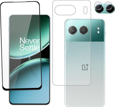 Ten To 11 Front and Back Tempered Glass for OnePlus Nord 4 5G, OnePlus Nord 4 5G [With Rear Camera Lens Guard](Pack of 3)