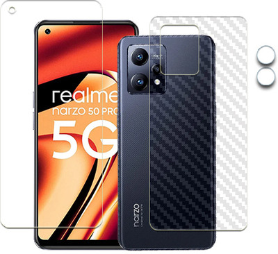 20SKY Front and Back Tempered Glass for F1-Realme Narzo 50 Pro 5G FRONTBACK AND CAMERA LENS SCREEN GUARD(Pack of 1)
