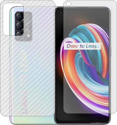 MOBART Front and Back Tempered Glass for REALME Q3 PRO CARNIVAL(Pack of 2)
