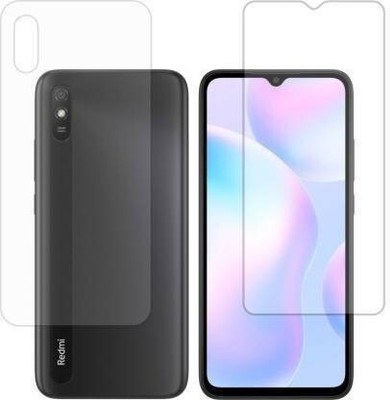 PR SMART Front and Back Tempered Glass for Redmi 9i(Pack of 2)