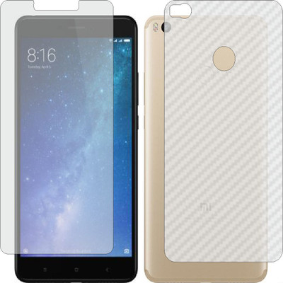 MOBART Front and Back Tempered Glass for MI MAX 2(Pack of 2)