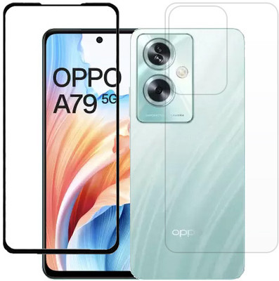 HOBBYTRONICS Front and Back Screen Guard for OPPO A79 5G, OPPO A79, Oppo A79, Oppo A79 5G(Pack of 1)