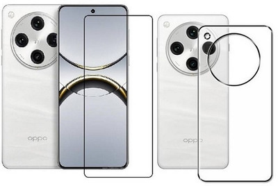 BRENZZ Front and Back Tempered Glass for OPPO Find X8 Pro 5G(Pack of 1)