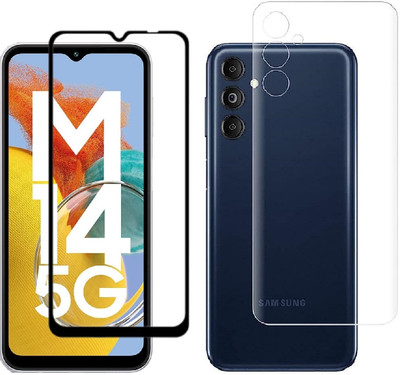 4 YARDS Front and Back Tempered Glass for Samsung Galaxy M14 5G (11-D)(Pack of 1)